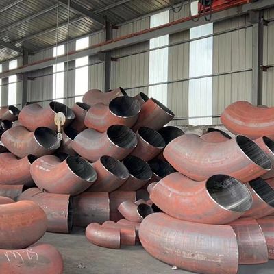 Karbon Çelik Dirsek Boru Bağlantısı Gost 17375 17376 Standardı